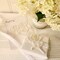 Vintage Bridal Pearl Rose Lace Applique/Patch 2 Pack 4 1/4&#x22; x 3&#x22;